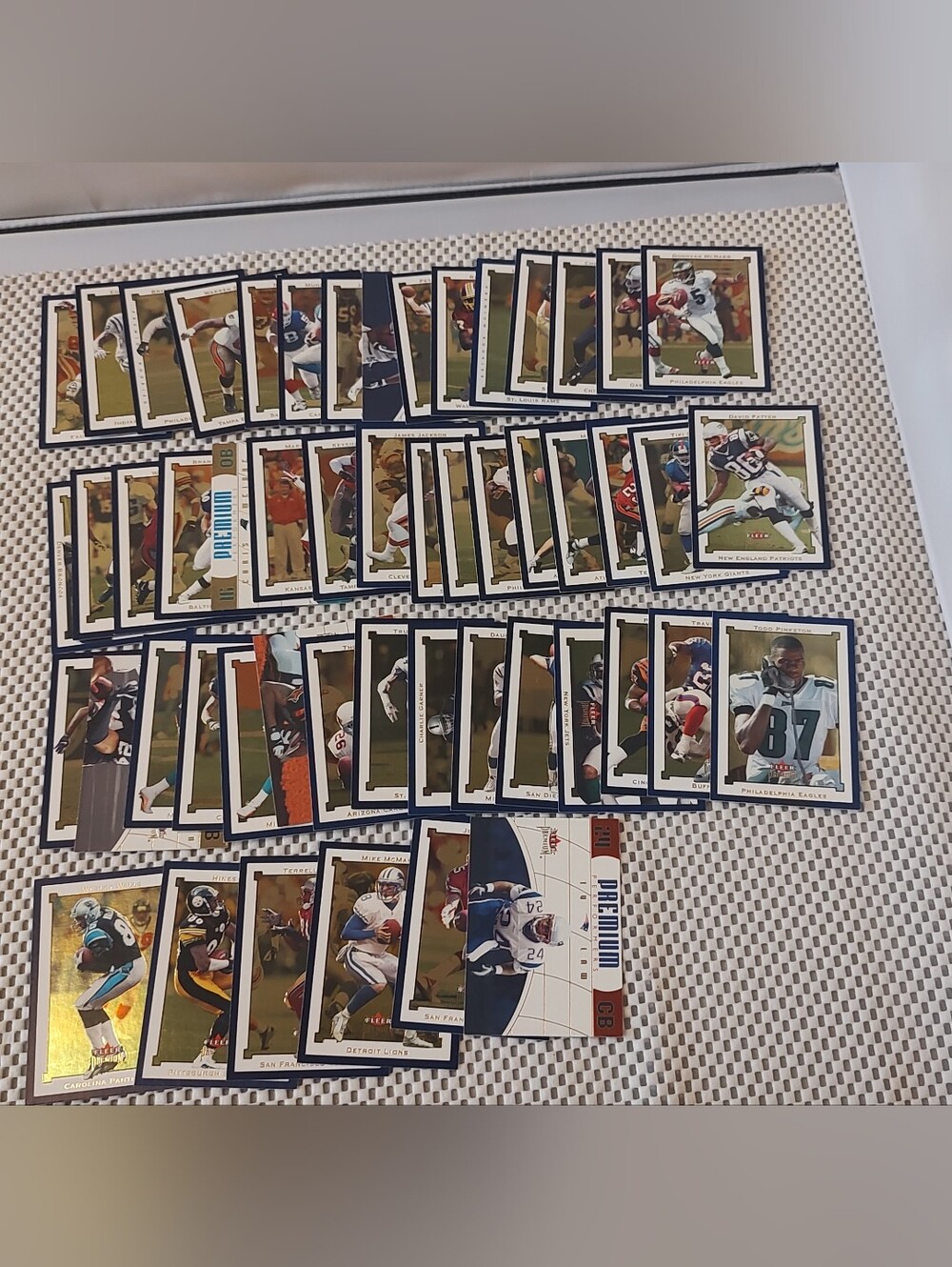 50 Football Trading Cards 2002